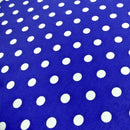 Cuccia cani da interno blu a pois Cuccioletti Berny dettaglio